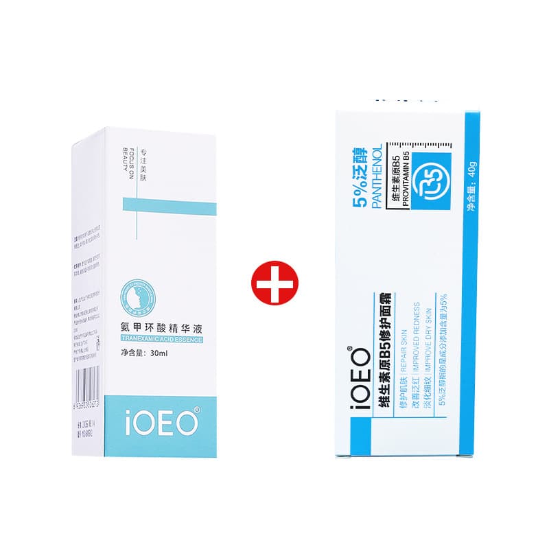 iOEO provitamin B5 repair cream 5% panthenol repairs skin barrier and improves skin redness cream wholesale 8