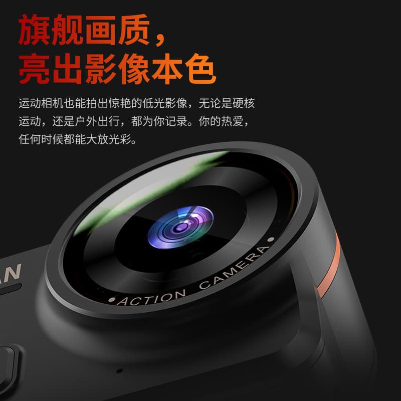 Factory direct sales V10 sports camera 5K anti-shake riding recorder outdoor diving sports camera recorder 4