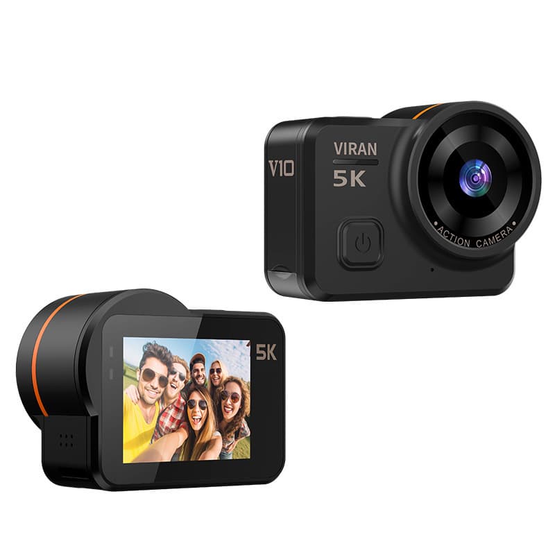 Factory direct sales V10 sports camera 5K anti-shake riding recorder outdoor diving sports camera recorder 5