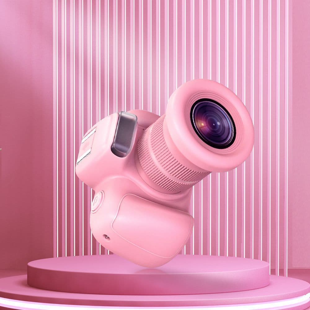 FA automatic zoom children's digital action camera 4K HD mini cartoon photo SLR children's camera 4