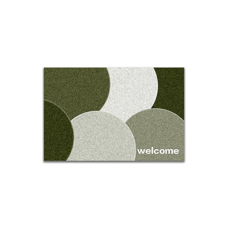 Entrance floor entry door simple home door mat no-wash pvc non-slip thickened dirt-resistant foot mat outside the door 6