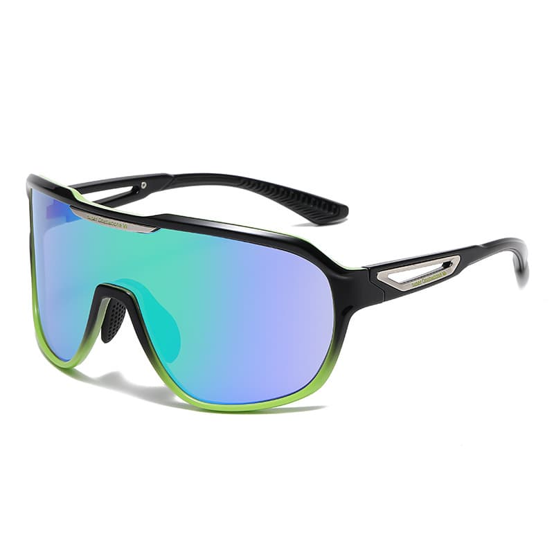New European and American fashionable outdoor sports sunglasses for men, one-piece large frame anti-UV sunglasses, cycling glasses for women 10