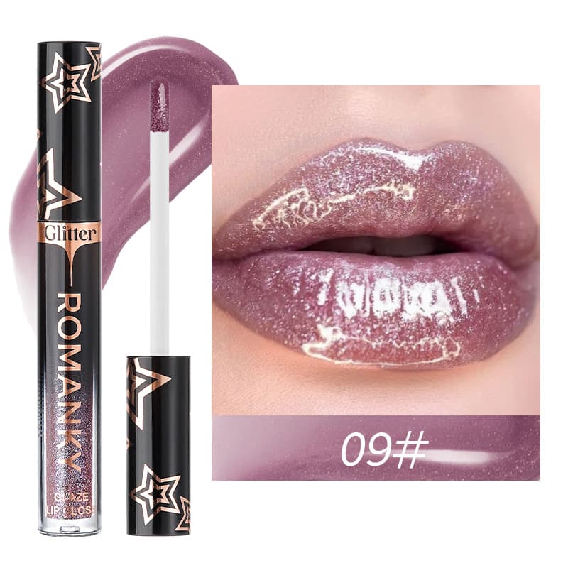 Cross-border wholesale of pearlescent lip gloss, long-lasting waterproof lip makeup, popular products 8