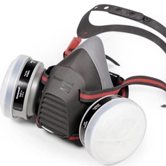 Honeywell NORTH5500 series rubber half mask 550050M threaded interface dust and poison suit 2