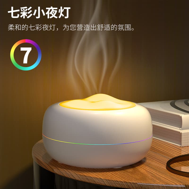 Cross-border household aromatherapy machine indoor air purification office humidifier colorful essential oil aromatherapy diffuser 3