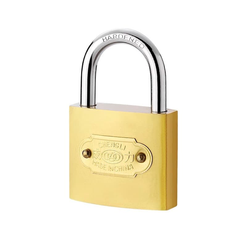 Small lock open padlock universal lock small lock mini home student dormitory cabinet imitation copper spray paint lock 6