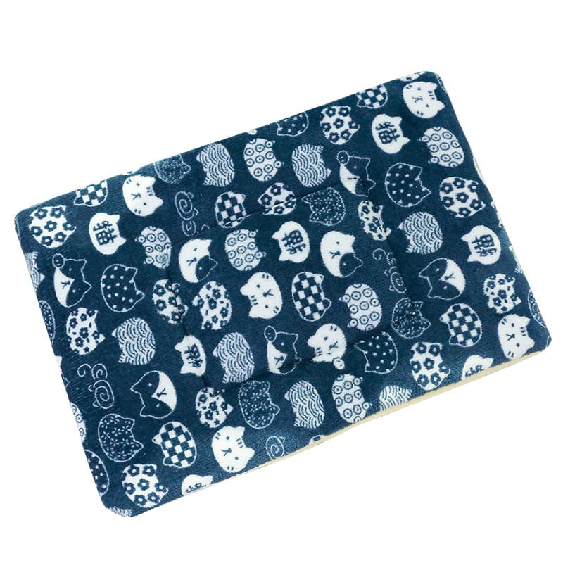 Cat thickened mat sleeping mat dog autumn and winter style blanket kennel cat mat warm pet cotton mat deep sleep floor mat 6