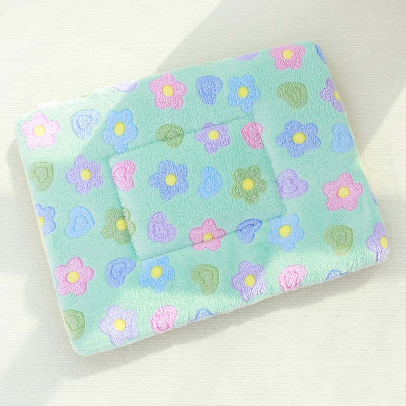 Cat thickened mat sleeping mat dog autumn and winter style blanket kennel cat mat warm pet cotton mat deep sleep floor mat 7
