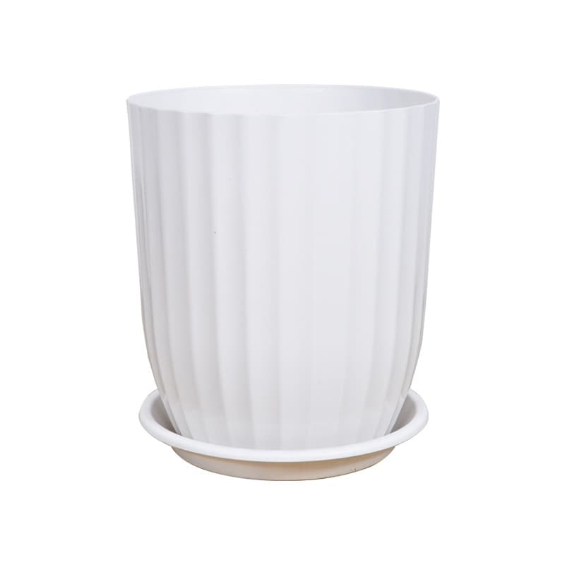 Flower pots for home large indoor living room simple plastic pots bird of paradise large diameter flower pots light luxury and high-end 6