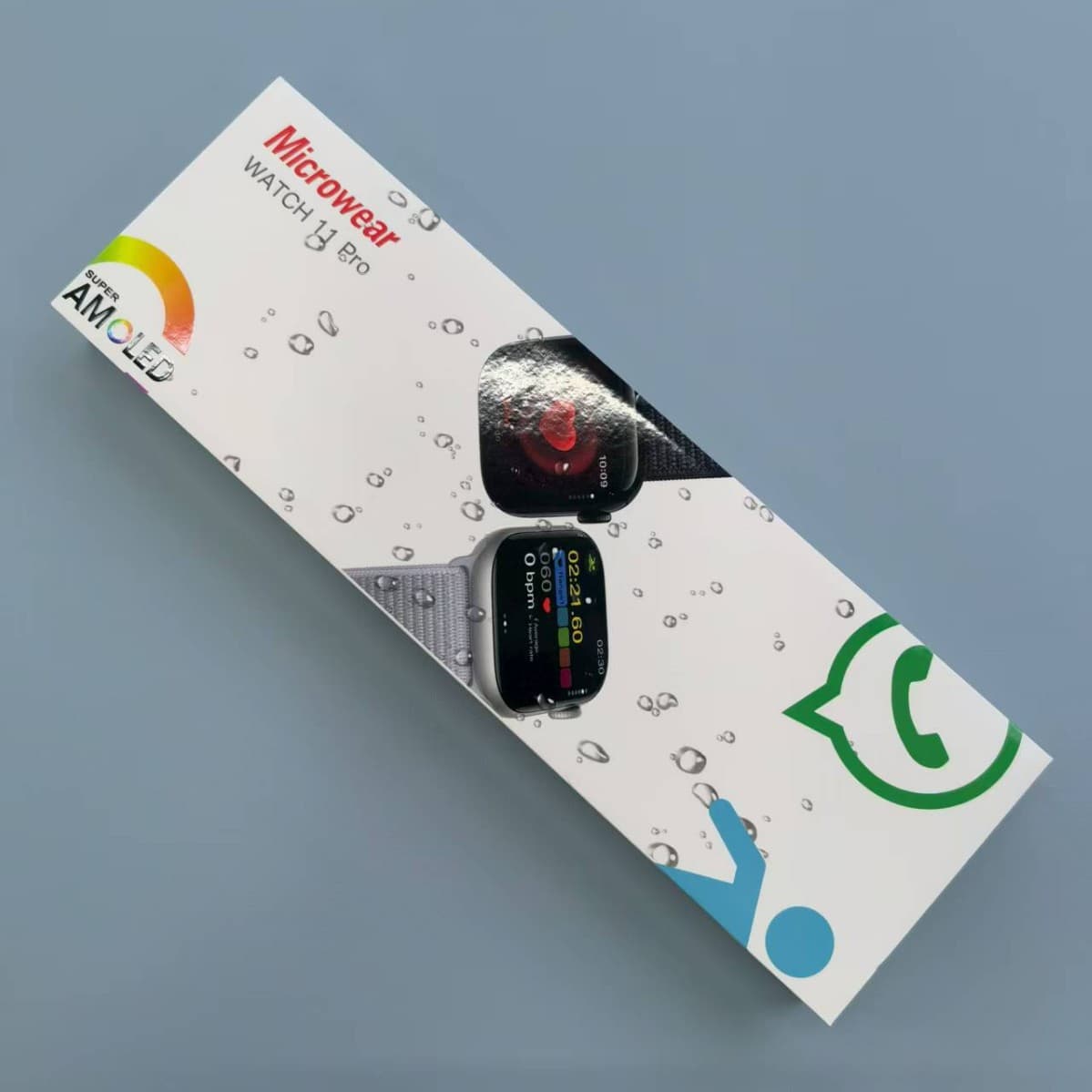 Huaqiangbei cross-border new W11pro micro-wearable WATCH S11 smart watch with large memory, high-definition and large-screen GPS 1