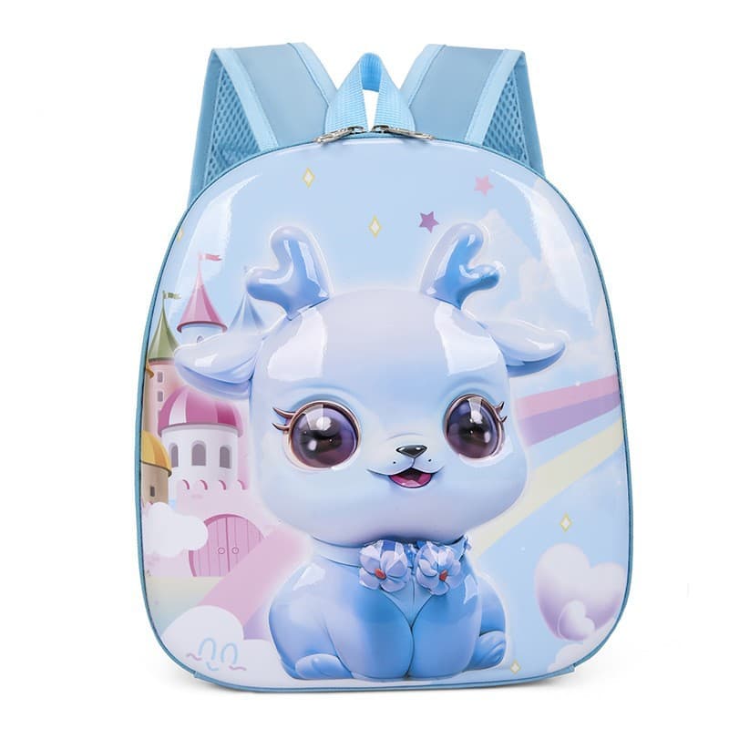 New children's suitcase boarding case large capacity cartoon suit trolley case wholesale stowable suitcase backpack 7