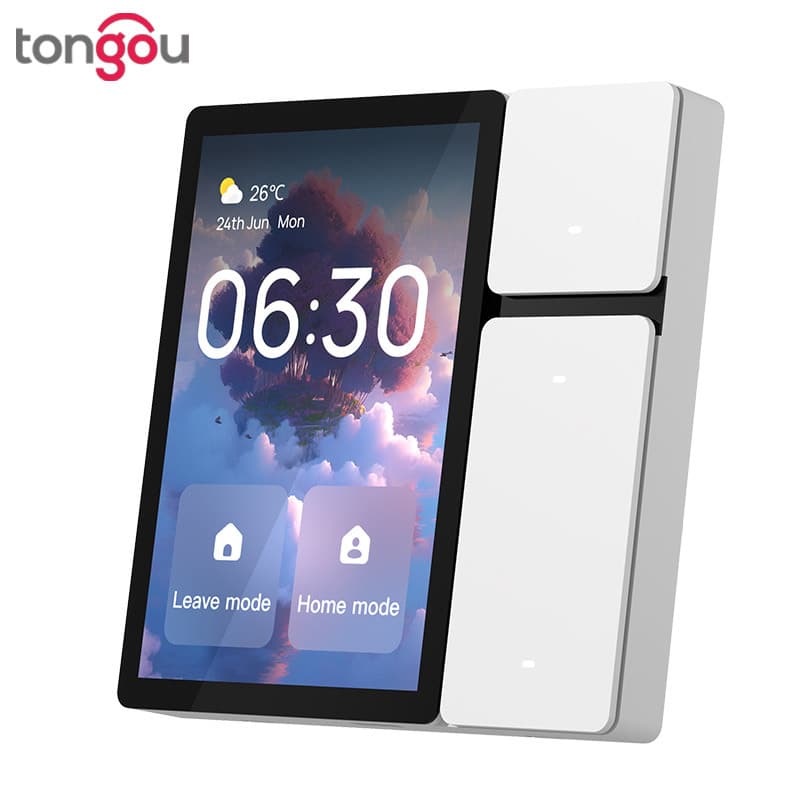 WiFi 3.5 inch smart home control panel Bluetooth Sigmesh wall switch LCD screen AliExpress