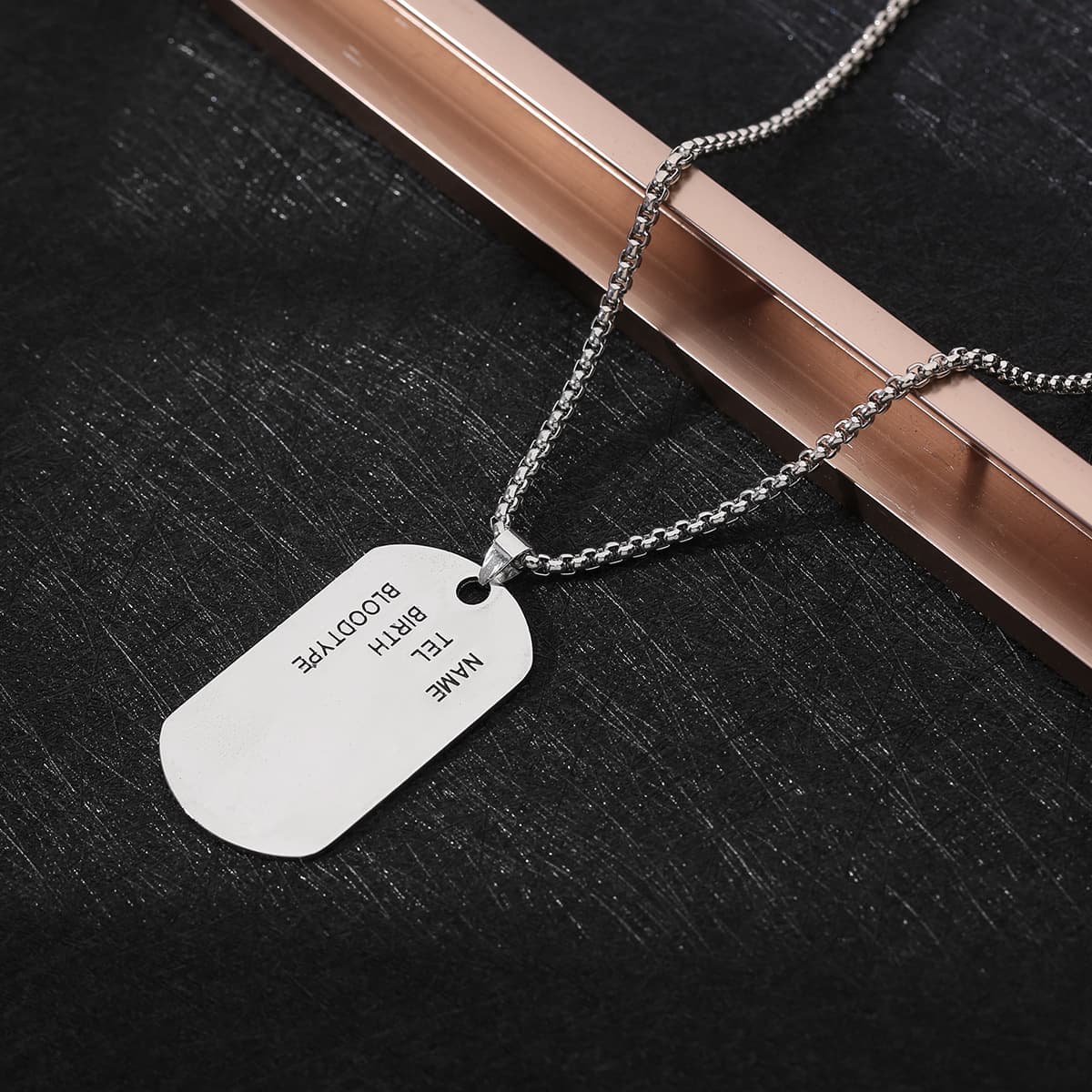 Cross-border cross necklace hip-hop style zircon pendant jewelry titanium steel versatile necklace personalized sparkling jewelry wholesale 10