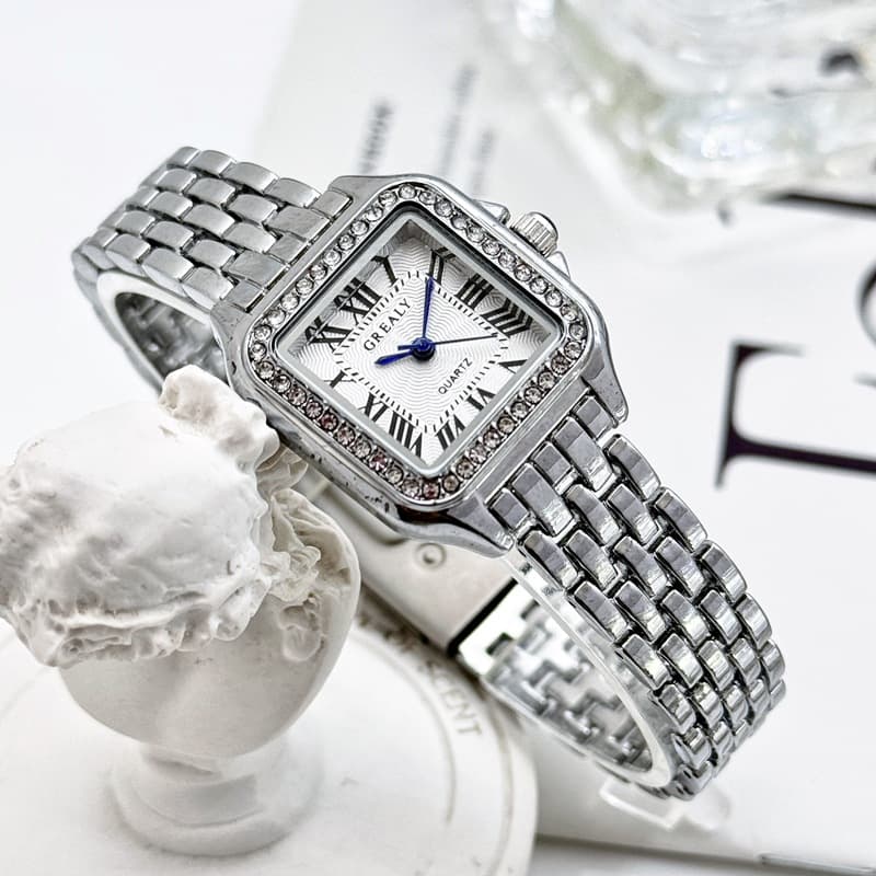 GREALY waterproof watch women's cross-border watch light luxury retro watch fashion quartz watch women's watch high-end 5