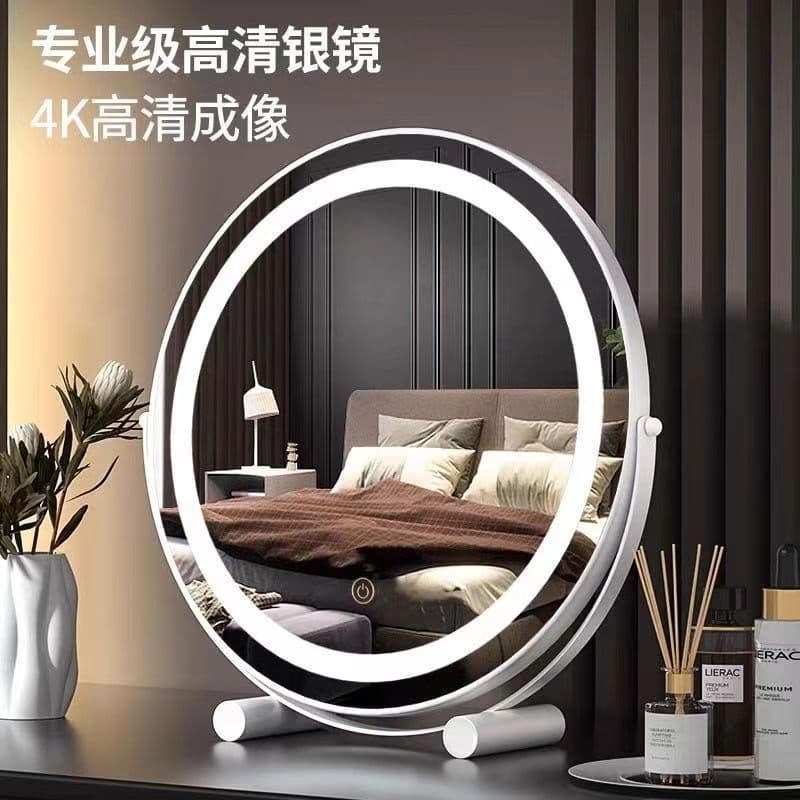 Makeup mirror desktop desktop beauty mirror rotatable internet celebrity smart mirror with light vanity mirror led light vanity 3