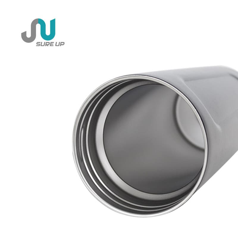 Outdoor sports gym portable vacuum insulated wide mouth sports water bottle flask double wall stainless steel thermos 4
