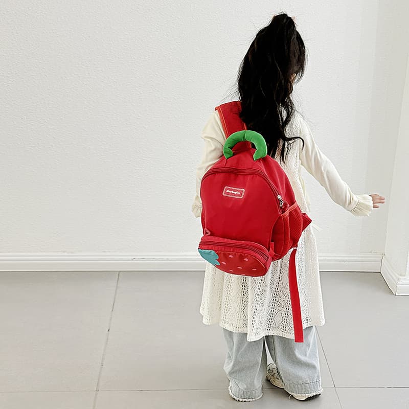 Kindergarten school bag, children's small fresh bag, cute backpack for boys and girls, cartoon doll outing travel bag 4
