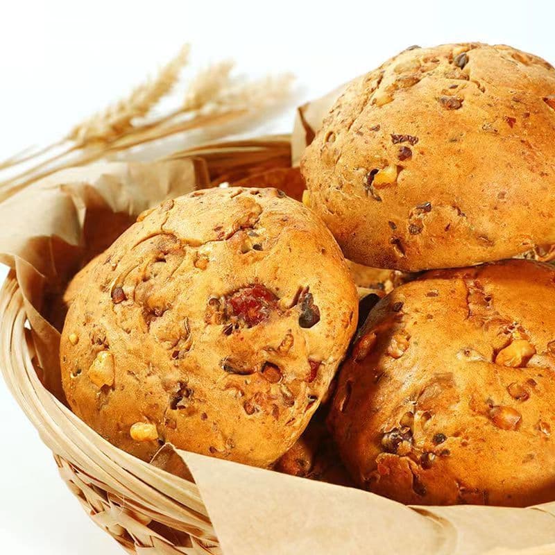 Whole wheat multigrain nuts European bread coarse grain bakery Lieba healthy breakfast fitness meal replacement bread whole box wholesale 5