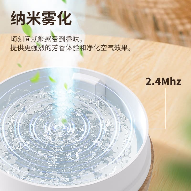 Cross-border household humidifier indoor air purification office humidifier colorful essential oil aromatherapy diffuser 4