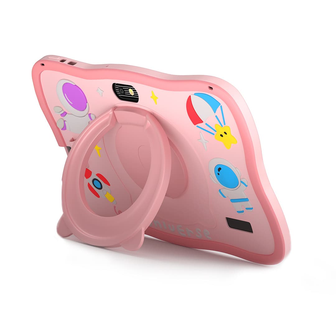 Cross-border exclusive for new 7-inch children's tablet astronaut learning and education with bracket anti-fall foreign trade wholesale. 5