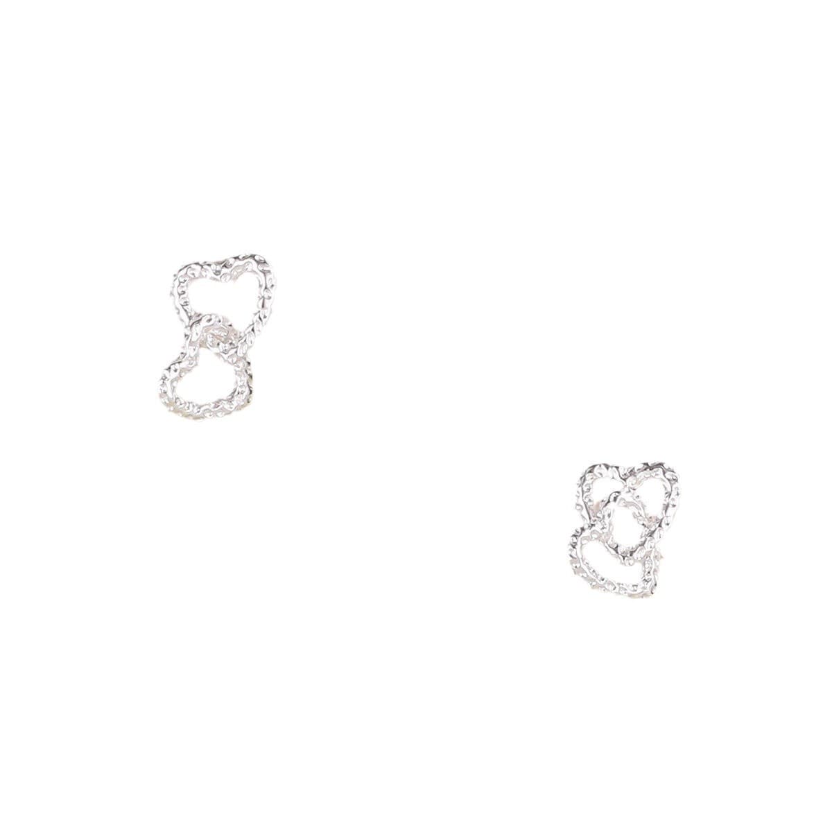 Fashionable and exquisite love hollow women's ear stud earrings, suitable for women's daily wear, manufacturer wholesale 6