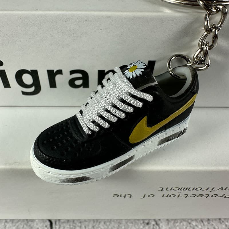 AJ shoe model keychain Air Force AF1 mini 3D three-dimensional basketball shoes trend surprise blind box bag pendant ornaments 7