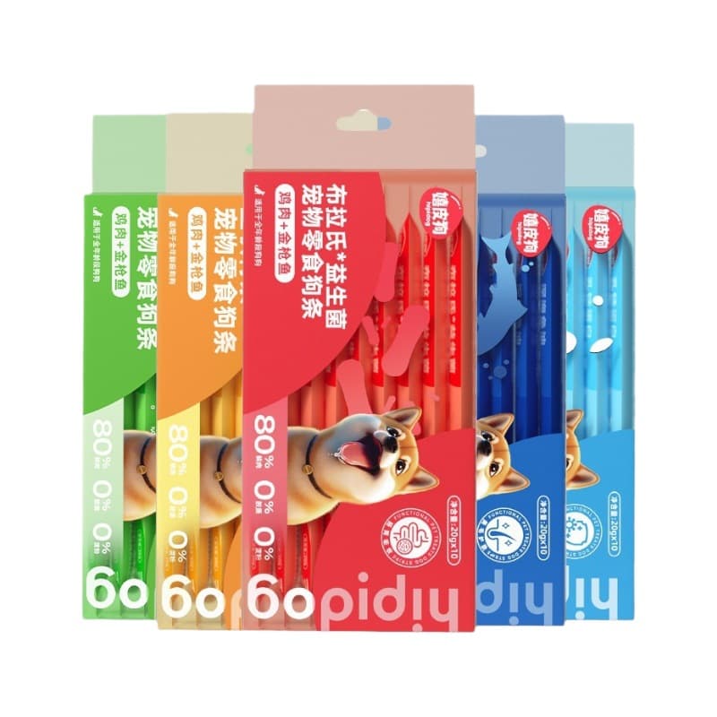 Dog snacks, functional dog strips, nutritional food for small and medium-sized dogs, hydrating canned dog meat, pet food wholesale 6
