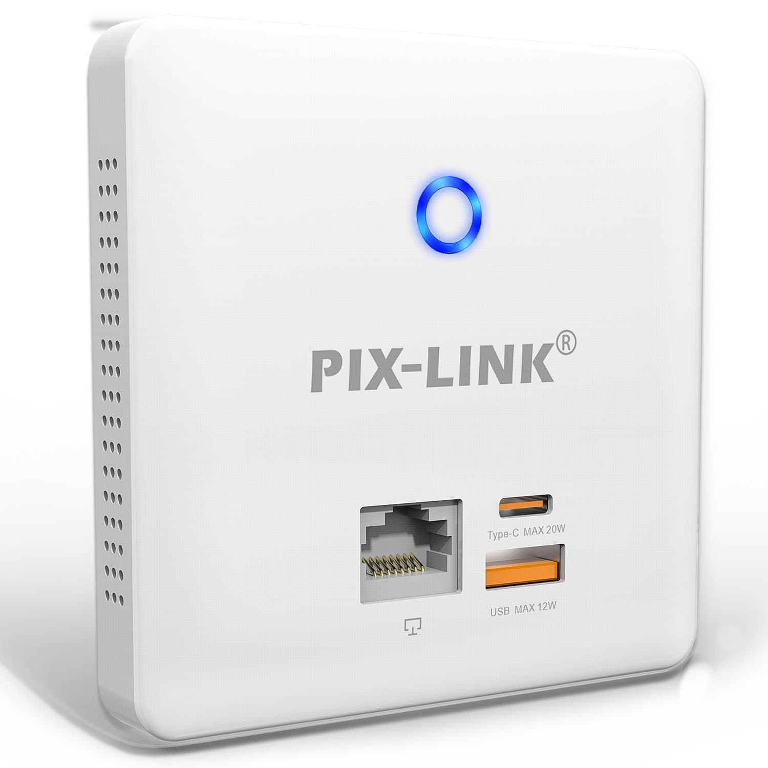 100M home network cable RJ45 access point WiFi wireless AP panel USB and Type-C fast charging 1