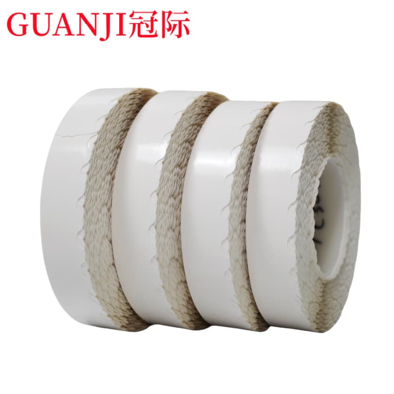 Crown sawtooth double-sided tape corrugated packaging zipper delivery carton leaving edge wavy pattern easy to tear straight edge high temperature resistance 3