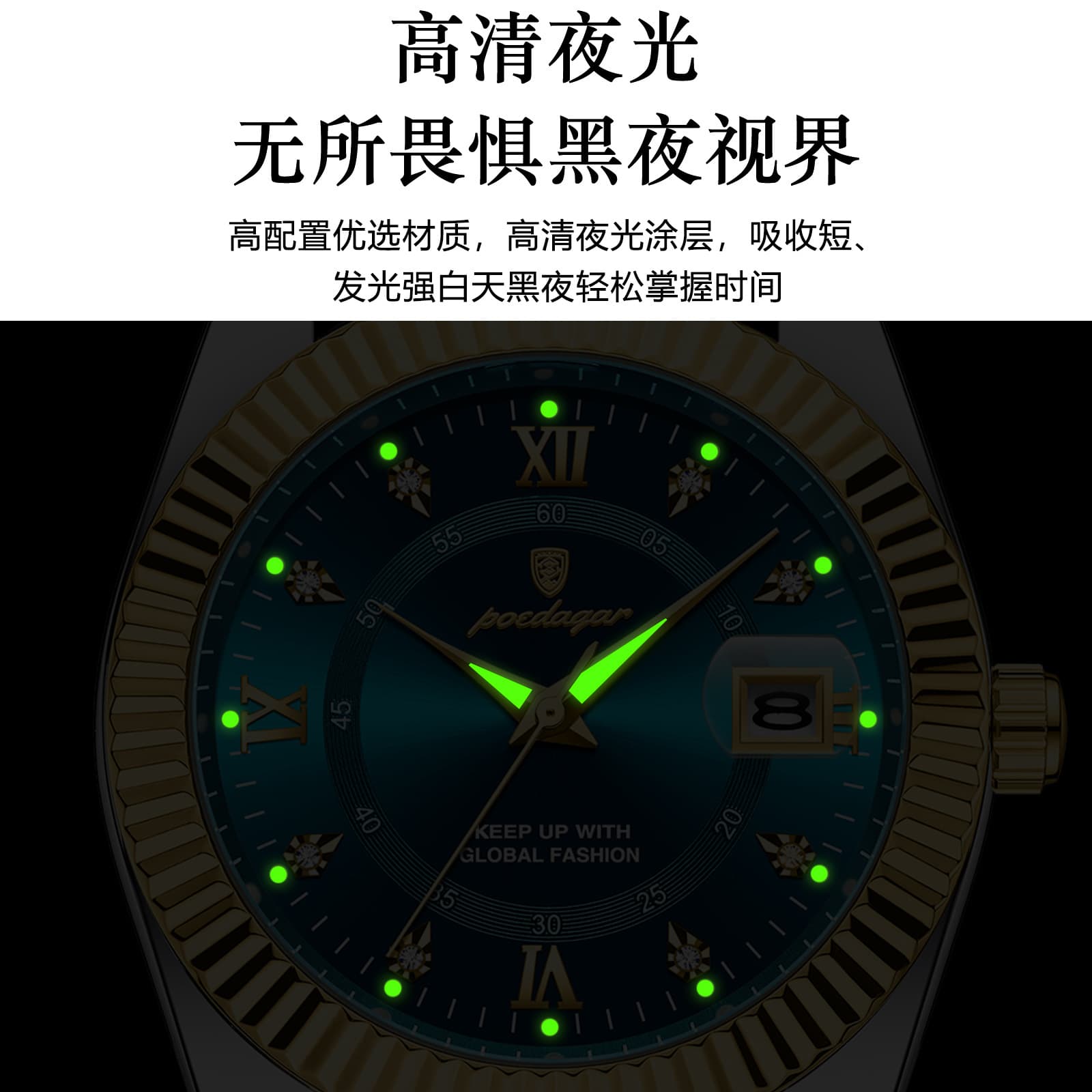 Swiss brand luxury men's watch new business quartz watch men's live broadcast foreign trade popular one piece drop shipping 3