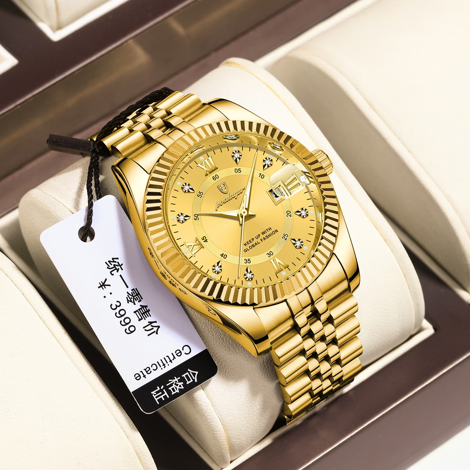 Swiss brand luxury men's watch new business quartz watch men's live broadcast foreign trade popular one piece drop shipping 10