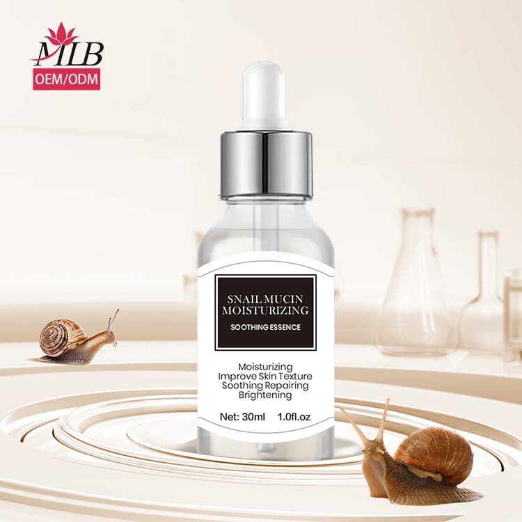 Cross-border customized snail mucus moisturizing and soothing essence soft skin facial essence OEM OEM processing and customization 2