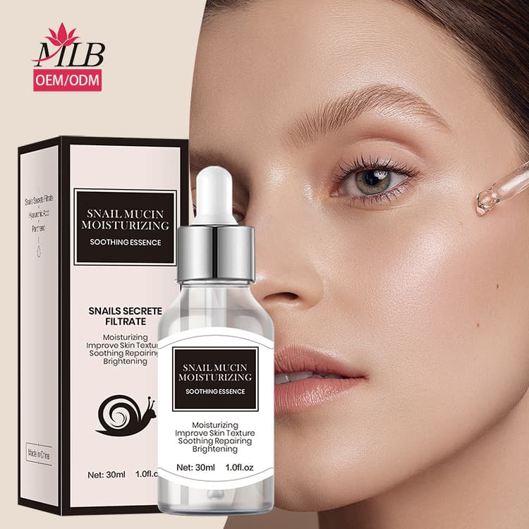 Cross-border customized snail mucus moisturizing and soothing essence soft skin facial essence OEM OEM processing and customization 4