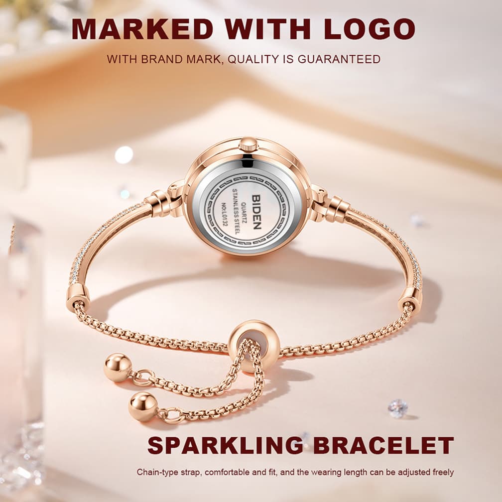 Elegant ladies diamond watch Watch customization cross-border waterproof quartz watch fashion foreign trade 5