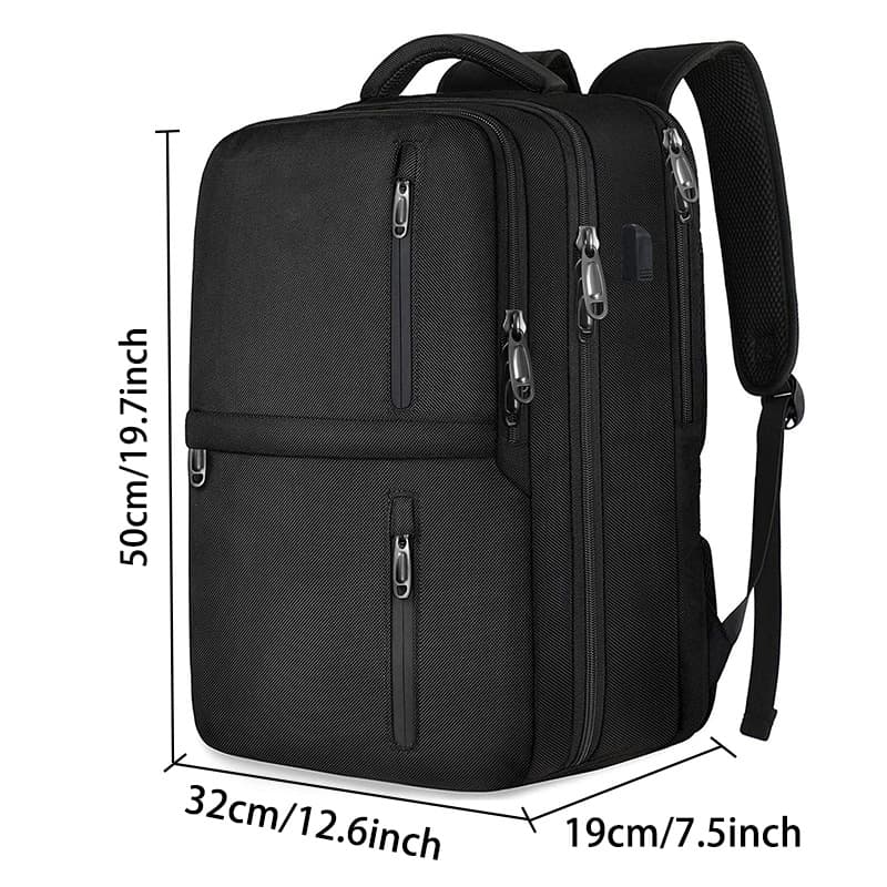 Spot travel laptop backpack 17-inch carry-on luggage backpack business weekend overnight luggage bag 6