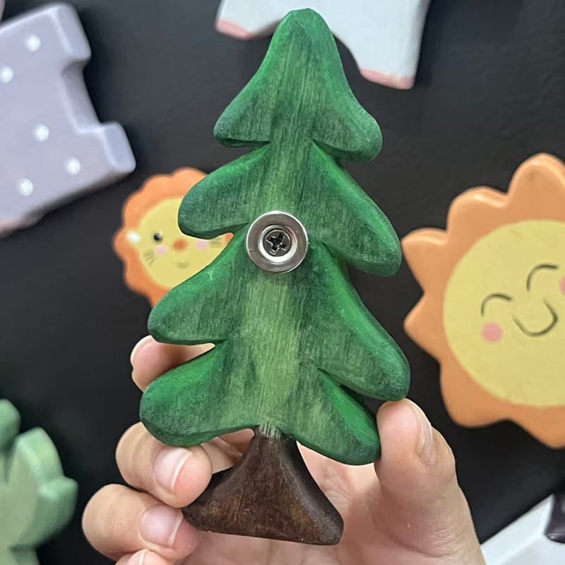 Aoki Fan Christmas ornaments decoration gifts desktop window display station Christmas tree material small pine tree gift 7