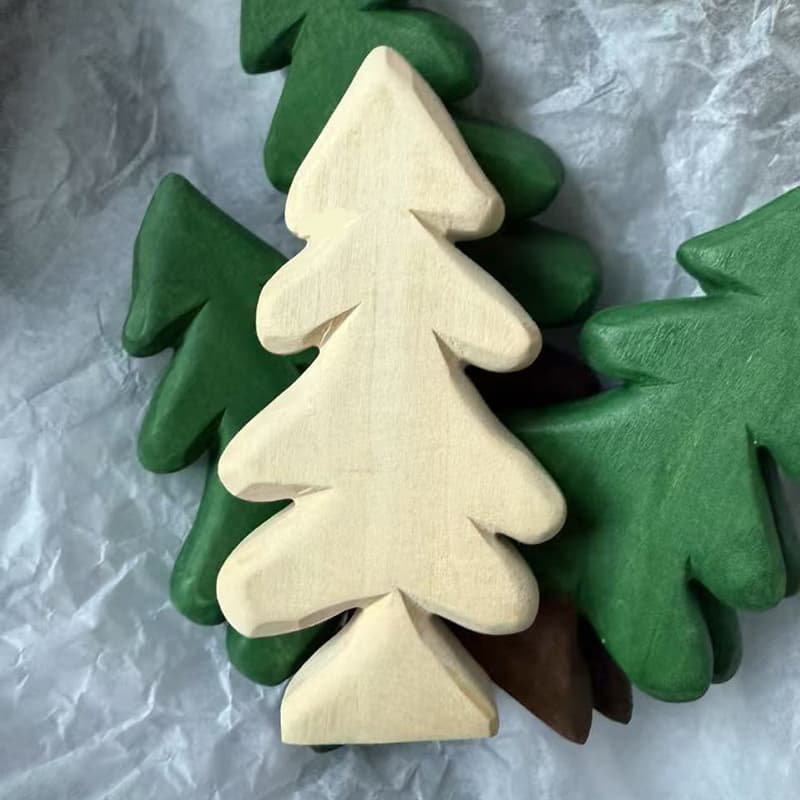 Aoki Fan Christmas ornaments decoration gifts desktop window display station Christmas tree material small pine tree gift 8