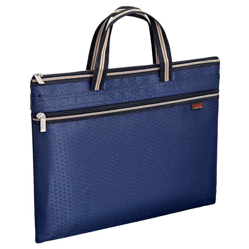 Yan handbag Oxford cloth briefcase conference information bag printing waterproof free design can print logo 5