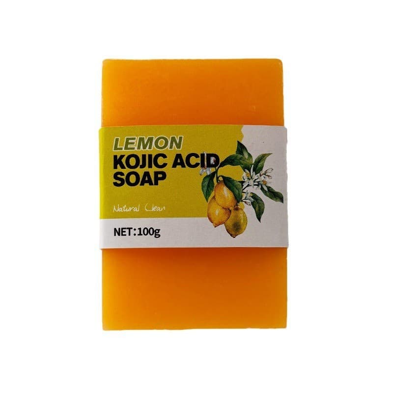 Cross-border foreign trade kojic acid lemon ginger papaya handmade soap Europe, America and Africa whole body skin beauty fragrance essential oil soap 6