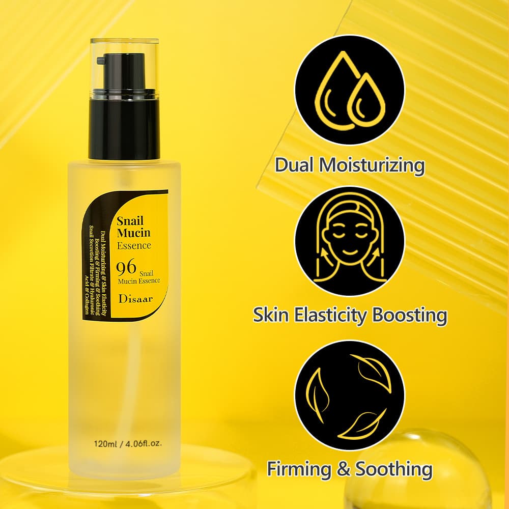 Cross-border Dissar snail mucus protein essence hydrating and moisturizing foreign trade Snail essence English version 3