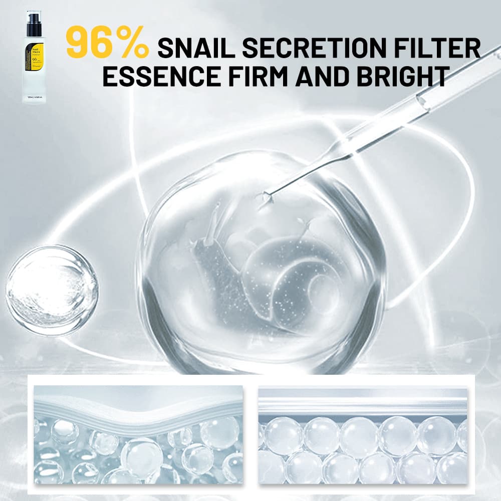 Cross-border Dissar snail mucus protein essence hydrating and moisturizing foreign trade Snail essence English version 4
