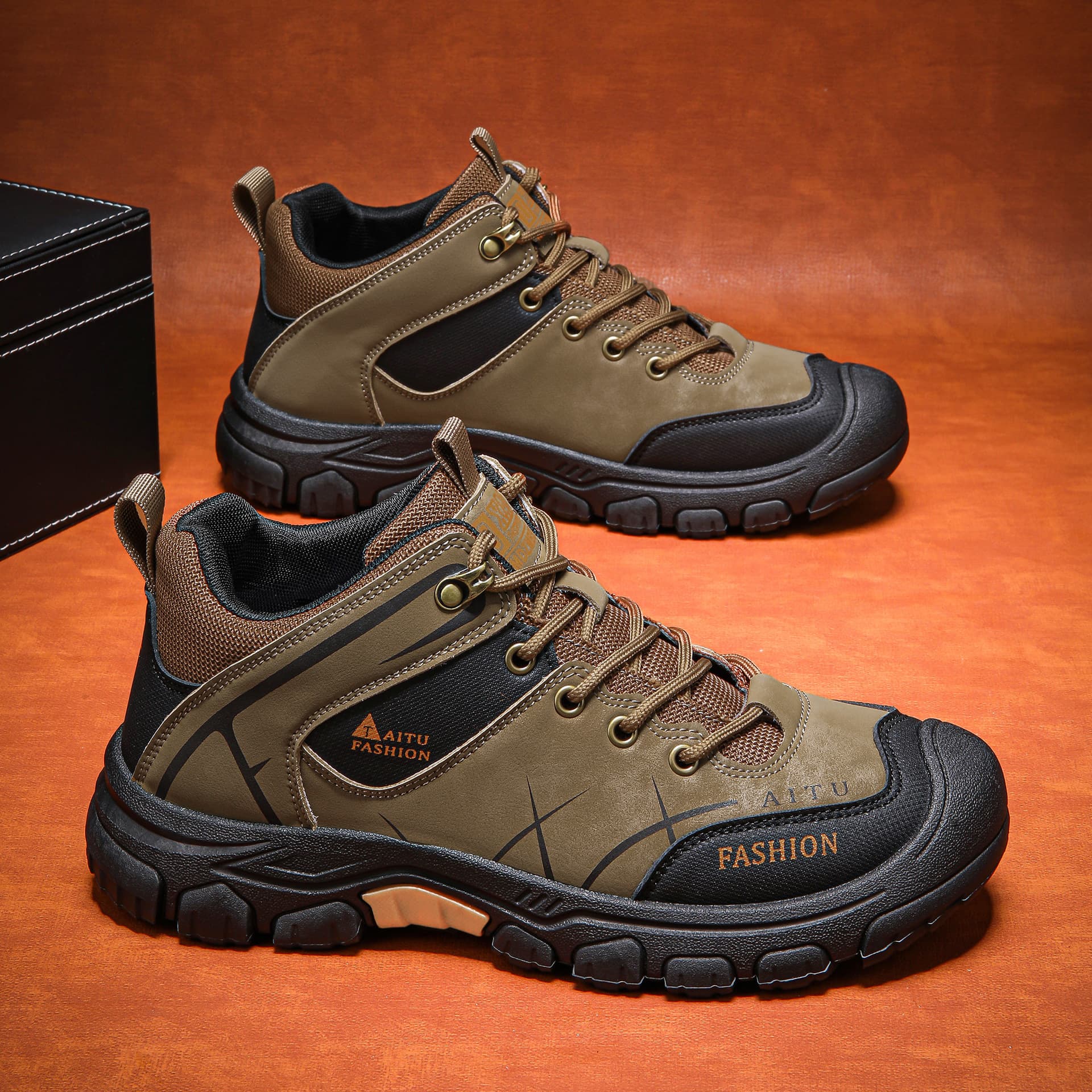 2024 foreign trade hot style autumn new sports and leisure running men's shoes large size drop shipping sneakers dad shoes 3