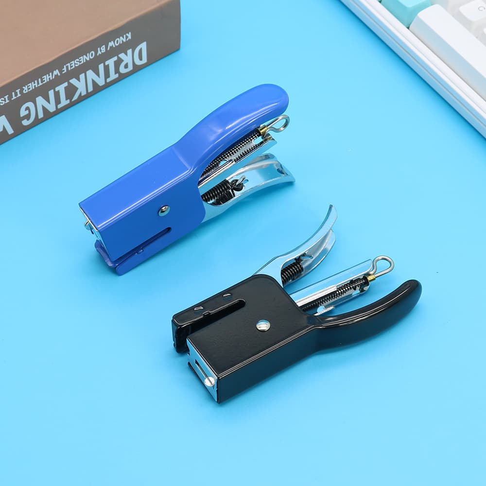 Handheld stapler card puncher office stapler bouquet packaging greeting card punch pliers 5