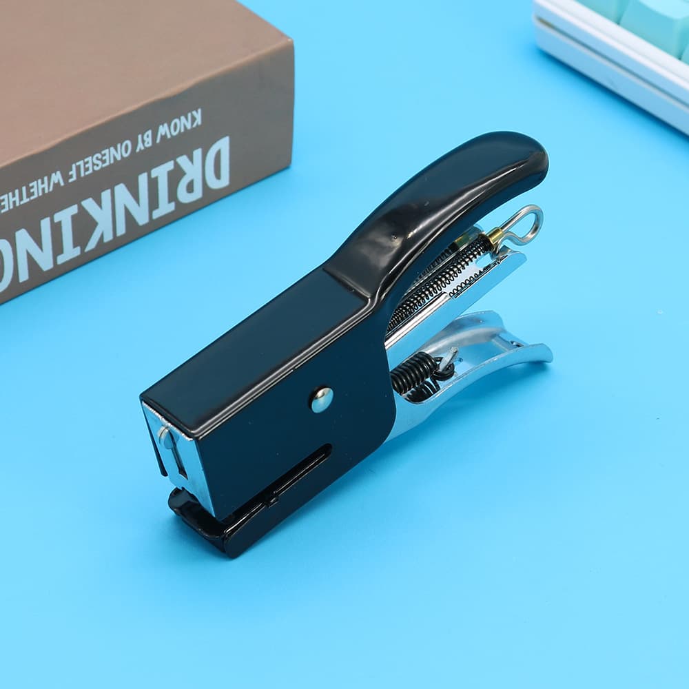 Handheld stapler card puncher office stapler bouquet packaging greeting card punch pliers 8
