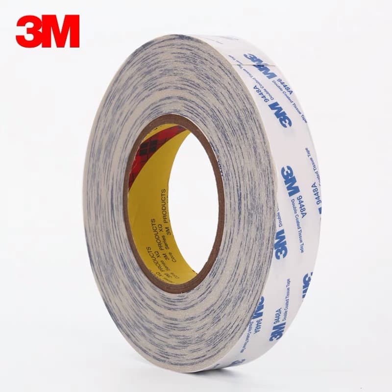 Non-woven double-sided tape genuine high temperature transparent tissue tape packaging box light strip fabric 9448A textured paper 7
