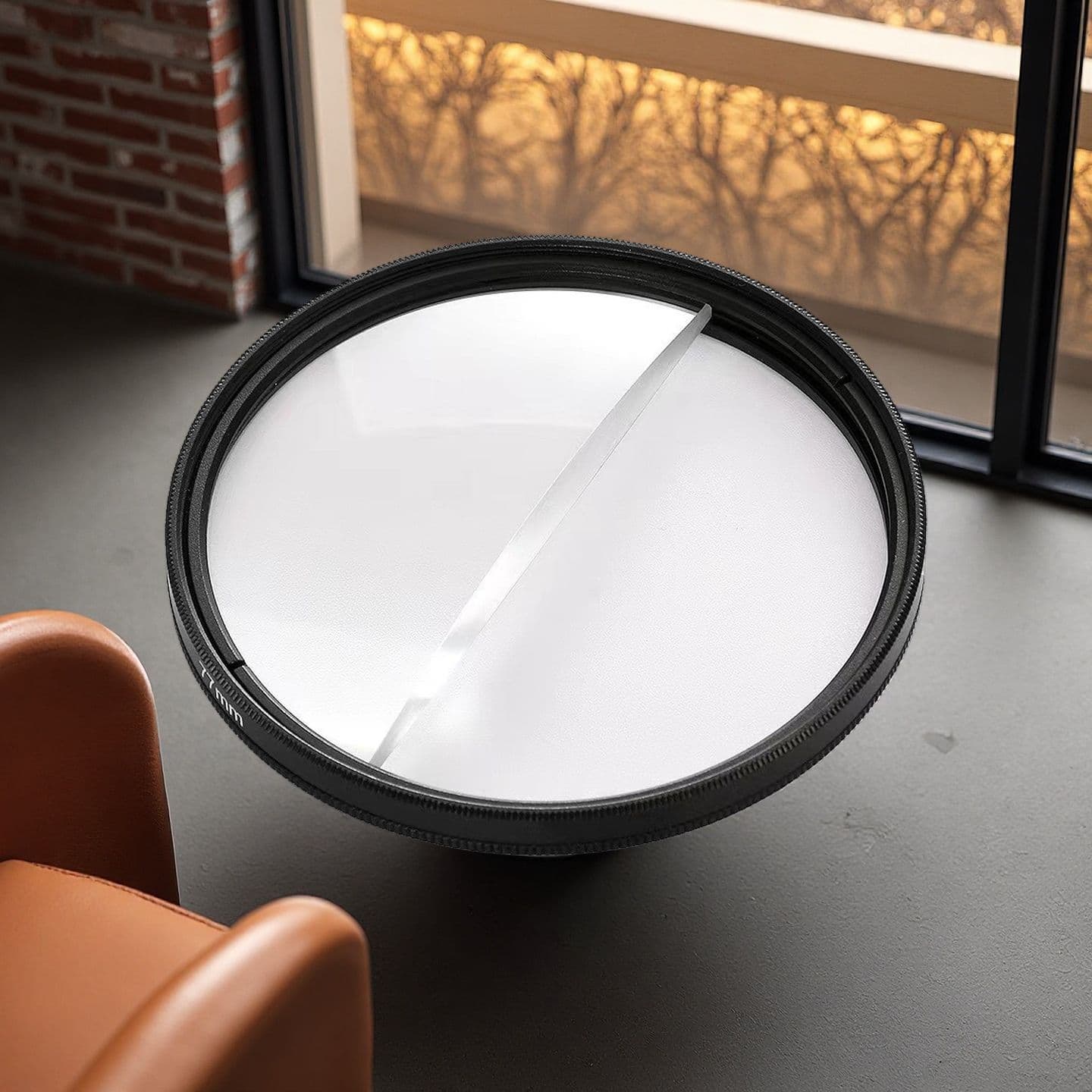 Photography and video foreground blur, film and television props, split refractive prism, SLR camera lens accessories, special effects filter 4