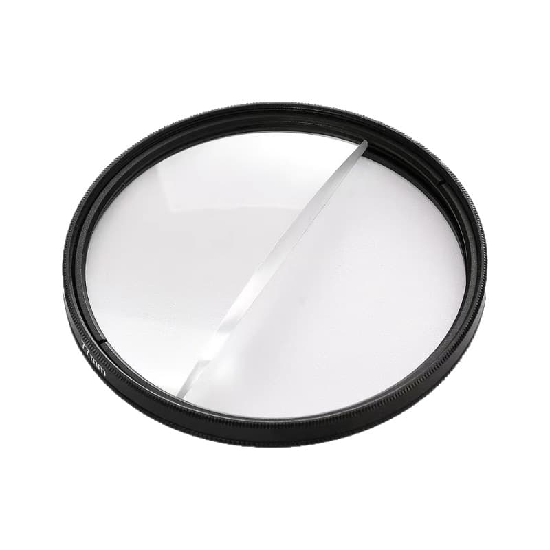 Photography and video foreground blur, film and television props, split refractive prism, SLR camera lens accessories, special effects filter 6