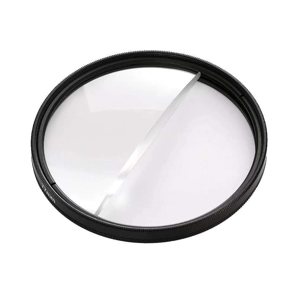 Photography and video foreground blur, film and television props, split refractive prism, SLR camera lens accessories, special effects filter 8