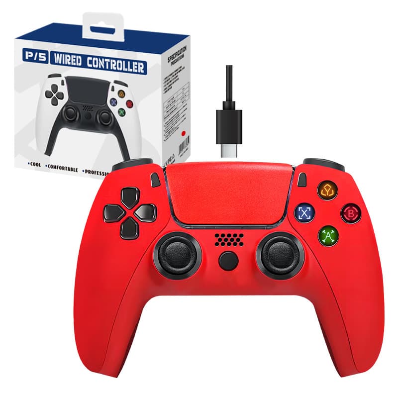 p5 game controller six-axis body sensing p5 wired controller suitable for P5 game controller wired controller gamepad 8