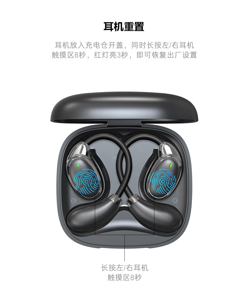 Foreign trade intelligent translation headset global business travel Arabic Southeast Asia multi-language offline translator 9